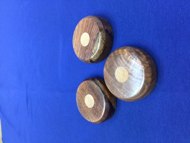 Wood base (with cork insert)